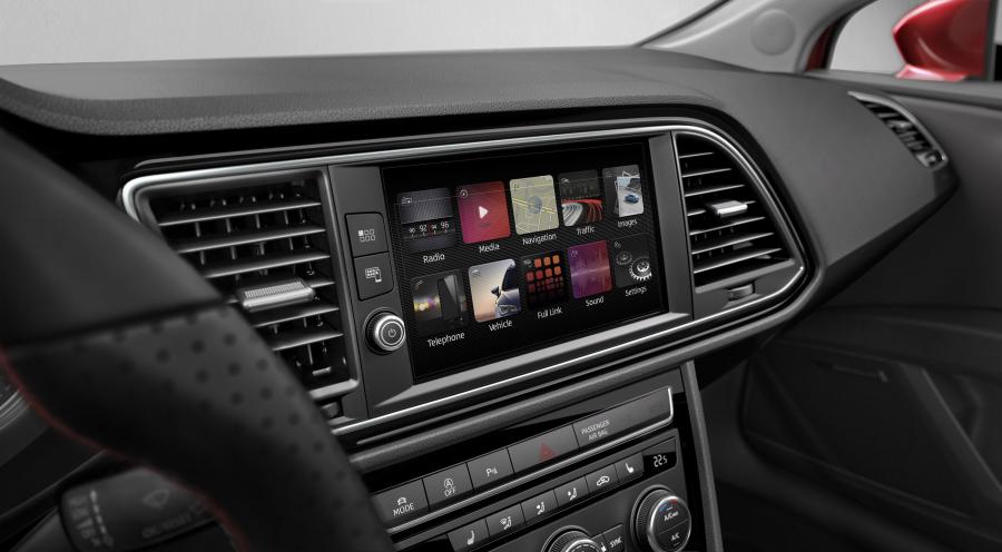 Детали интерьера Seat Leon FR 2016 года  (WW) (фото 25 из 30)